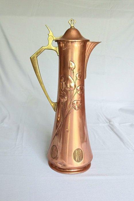 WMF - Vase - Cuivre - Art nouveau / Jugendstil, Antiek en Kunst, Kunst | Designobjecten