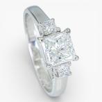 Bague - 14 carats Or blanc, DRH - 1.21ct. tw. Diamant, Handtassen en Accessoires, Ringen, Nieuw