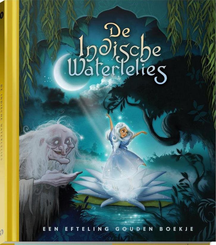 De Indische waterlelies - Efteling - Gouden boekje Efteling, Boeken, Kinderboeken | Kleuters, Zo goed als nieuw, Verzenden