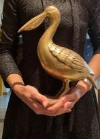 sculptuur, Monumental Brass Pelican (29 cm) - Vintage, Antiek en Kunst