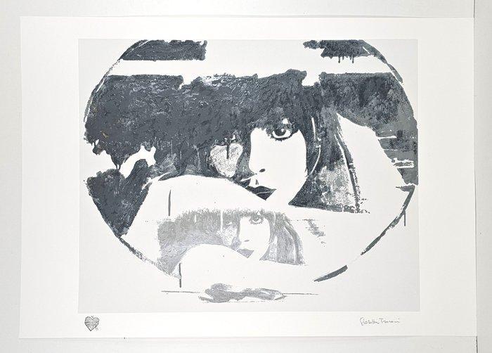 Giosetta Fioroni (1932) - Doppio Liberty Grey, Antiquités & Art, Antiquités | Autres Antiquités