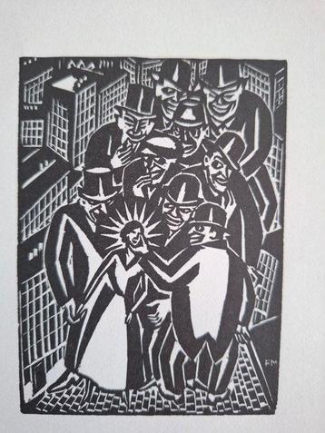 Frans Masereel (1889-1972) - 20 wood cuts, Antiek en Kunst