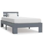 Bedframe Grenen Grijs 100x200 | Retour Deal | 60% Korting, 100 cm, Eenpersoons, Verzenden, Nieuw