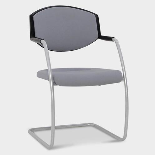 Vergaderstoel Giroflex 16,lichtgrijs, slede frame, Maison & Meubles, Chaises, Enlèvement ou Envoi