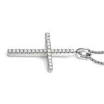 Damiani - Ketting met hanger - 18 karaat Witgoud - 0.30ct.