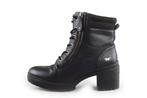 Mustang Veterboots in maat 41 Zwart | 5% extra korting, Kleding | Dames, Schoenen, Verzenden, Zwart, Overige typen, Mustang