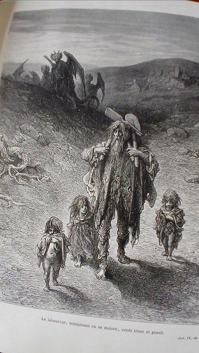 Rabelais / Gustave Doré - Oeuvres de Rabelais - 1890, Antiquités & Art, Antiquités | Livres & Manuscrits