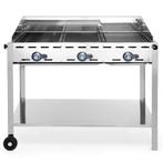Barbecue | GreenFire | Propaangas | 2 Roosters + 1 Bakplaat, Zakelijke goederen, Horeca | Keukenapparatuur, Verzenden, Nieuw in verpakking