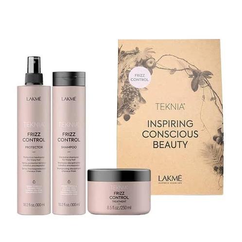 Lakme TKN Frizz Control Retail Pack: Shampoo 300 ml + Tre..., Bijoux, Sacs & Beauté, Beauté | Cosmétiques & Maquillage, Envoi