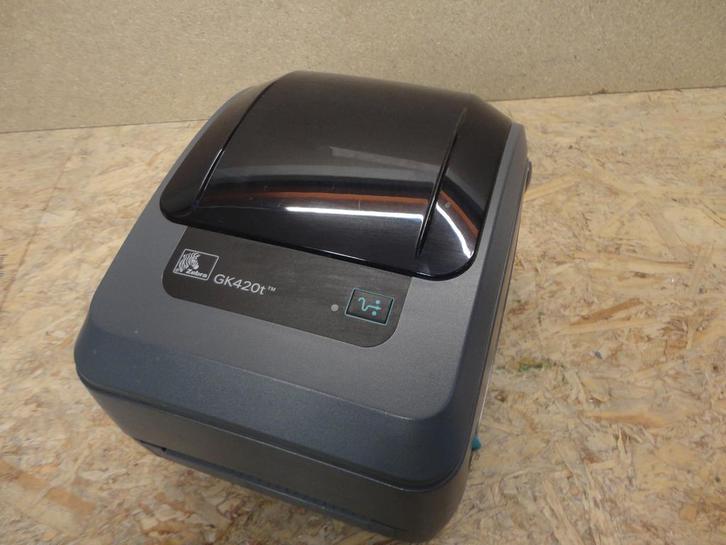 Zebra GK420T Thermal Transfer Barcode Label Printer - USB, Computers en Software, Printers, Thermo-printer, Gebruikt, Printer