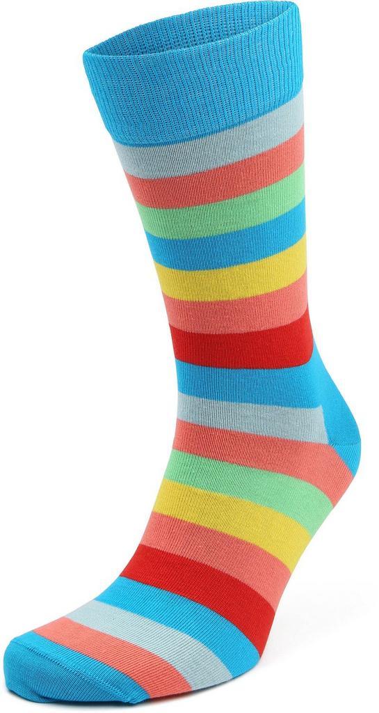 Happy Socks Sokken Stripe maat 41-46 Heren, Kleding | Heren, Sokken en Kousen, Blauw, Nieuw, Verzenden