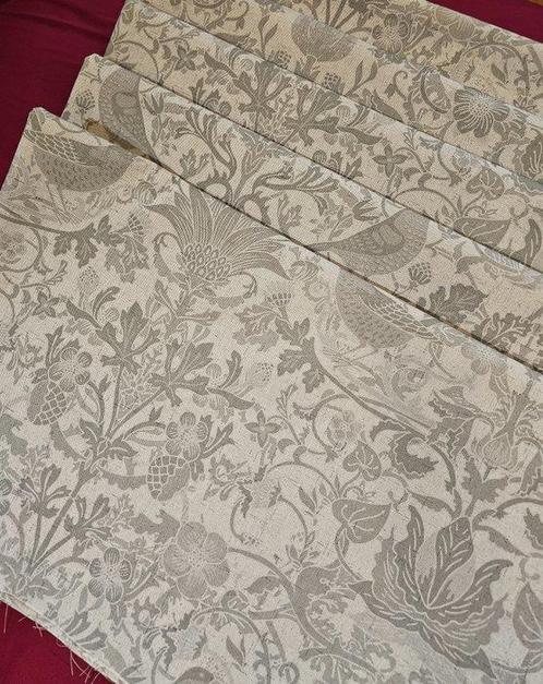 360x280cm! Stof in Morris Style Art Nouveau - Artmaison, Antiek en Kunst, Antiek | Tapijten, Tafelkleden en Textiel