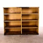 Industriële stalen kast | Oude stellingkast | Vintage plank