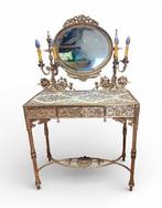 Kaptafel - Zilverbrons, Hout, Antiek en Kunst