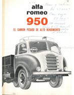 1954 ALFA ROMEO 950 VRACHTWAGEN BROCHURE SPAANS, Boeken, Nieuw