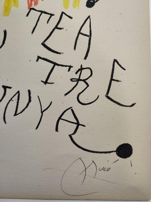 Joan Miro (1893-1983) - Per un teatre a Catalunya, Antiek en Kunst, Antiek | Overige Antiek