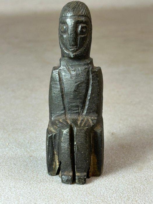 Old Ethiopian King Salomon stone sculpture - Ethiopia., Antiek en Kunst, Kunst | Niet-Westerse kunst