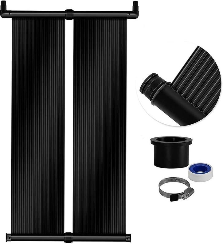 KESSER® Solar mat - Zwembadverwarming - 500x70cm - Zwart, Tuin en Terras, Zwembad-toebehoren, Nieuw, Verzenden