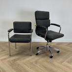 Complete set Mobilex Italy design bureaustoel en, Ergonomisch, Gebruikt, Grijs, Bureaustoel