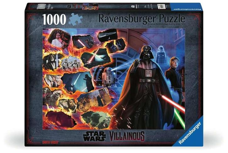 Star Wars Villainous Darth Vader Puzzel (1000 stukken), Verzamelen, Star Wars, Ophalen of Verzenden