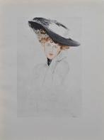 Paul-César Helleu (1859-1927) - Elégante au chapeau (Miss
