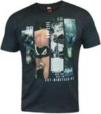 Bad Boy Heritage MMA T Shirts Heather Navy, Nieuw, Maat 46 (S) of kleiner, Bad Boy, Vechtsport