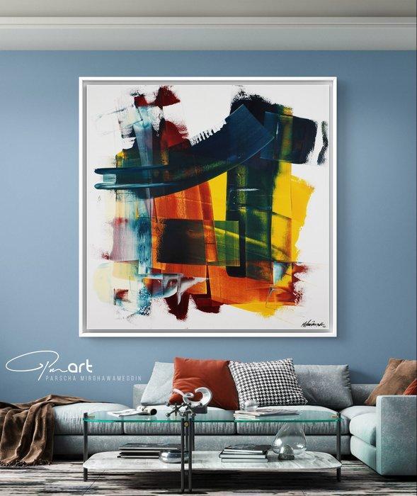 Parscha Mirghawameddin - Quest For Harmony - XXL, Antiek en Kunst, Kunst | Schilderijen | Modern