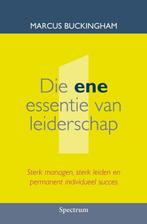 Die ene essentie van leiderschap 9789027426161 M. Buckingham, Verzenden, Zo goed als nieuw, M. Buckingham
