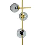Dyberg Larsen - Staande lamp - Como - Brass/Smoke - Metaal,