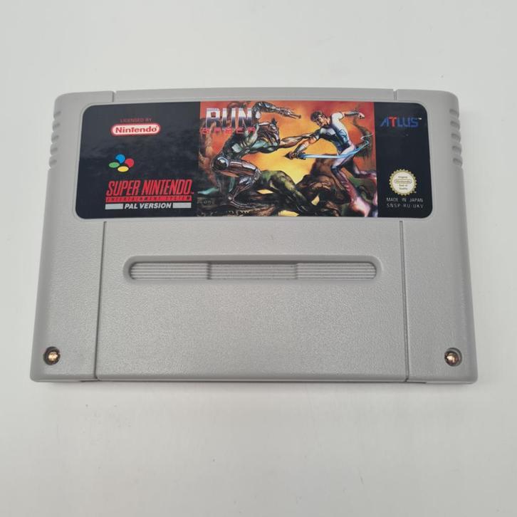 Run Saber SNES Nintendo Game | Nette Staat, Games en Spelcomputers, Games | Nintendo NES, Nieuw, Ophalen of Verzenden