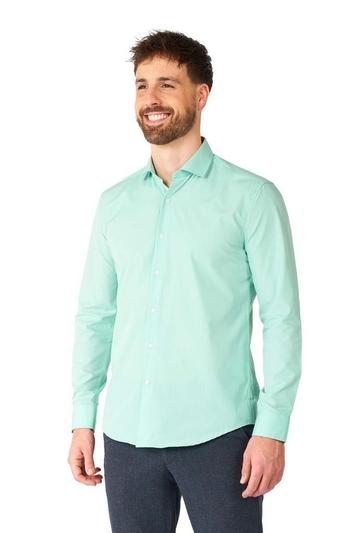 Mintgroen Overhemd Heren OppoSuits, Verzenden