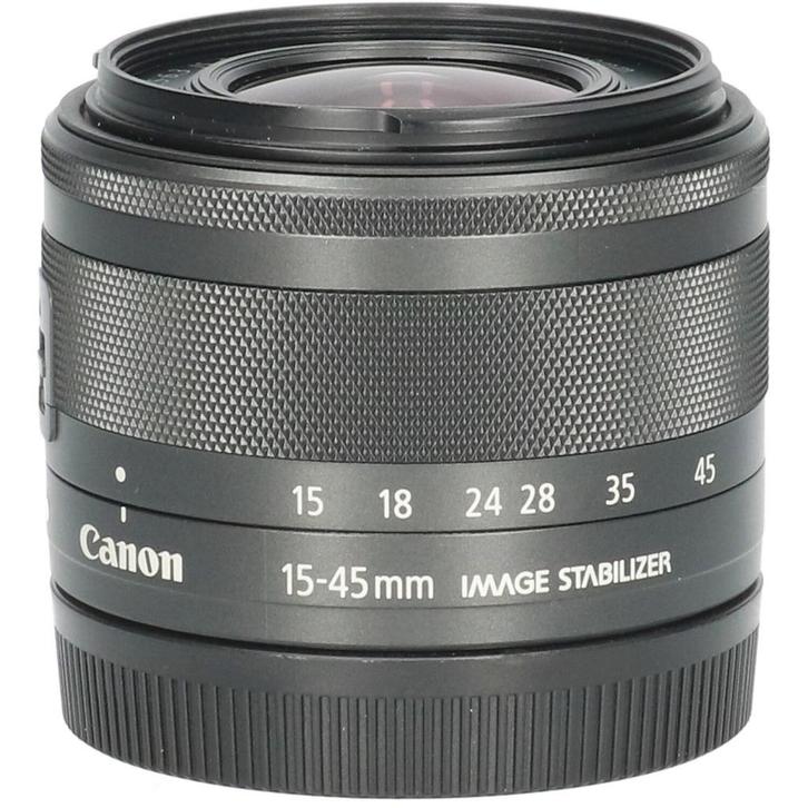 Canon EF-M 15-45mm f/3.5-6.3 IS STM - Zwart CM4774, Audio, Tv en Foto, Foto | Lenzen en Objectieven, Overige typen, Gebruikt, Zoom