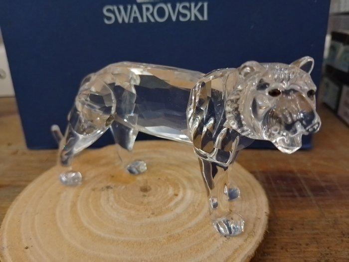 Swarovski - Beeldje - Tiger - 220470 - Box + Certificate -, Antiek en Kunst, Curiosa en Brocante