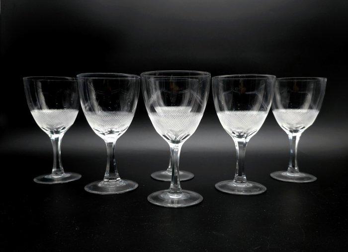 Moser & Söhne - Drinkset (6) - CONINKLIJK - Kristal - Glazen, Antiek en Kunst, Antiek | Meubels | Tafels