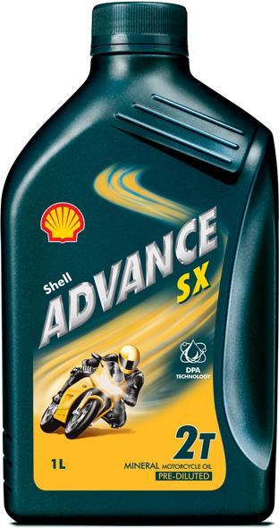 Shell Advance SX2 1 Liter, Auto diversen, Onderhoudsmiddelen, Ophalen of Verzenden