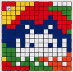 Invader (1969) - Rubik Camouflage NVDR1-2 (Rubikcubism, Antiek en Kunst