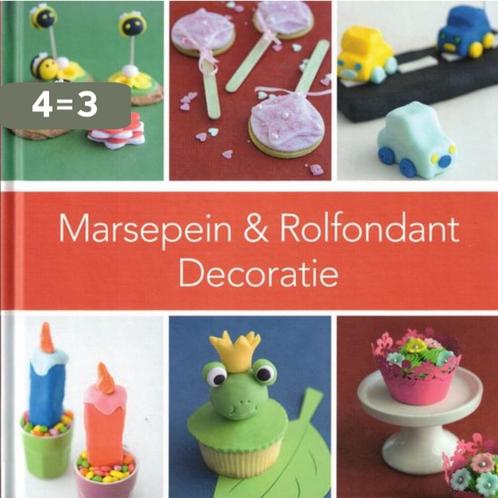 Marsepein & Rolfondant Decoratie boek 8716963643285, Boeken, Overige Boeken, Gelezen, Verzenden