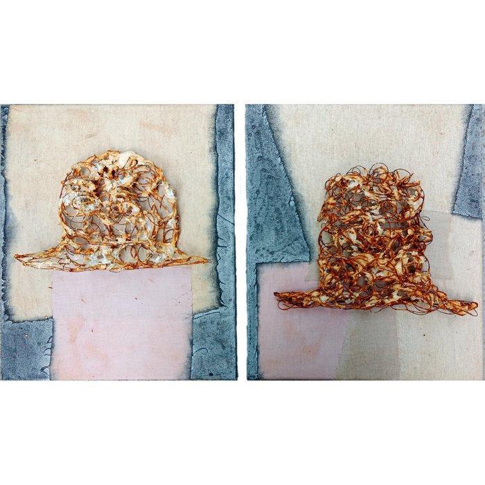 Renata Giannelli - LEI e LUI, Antiek en Kunst, Kunst | Schilderijen | Modern