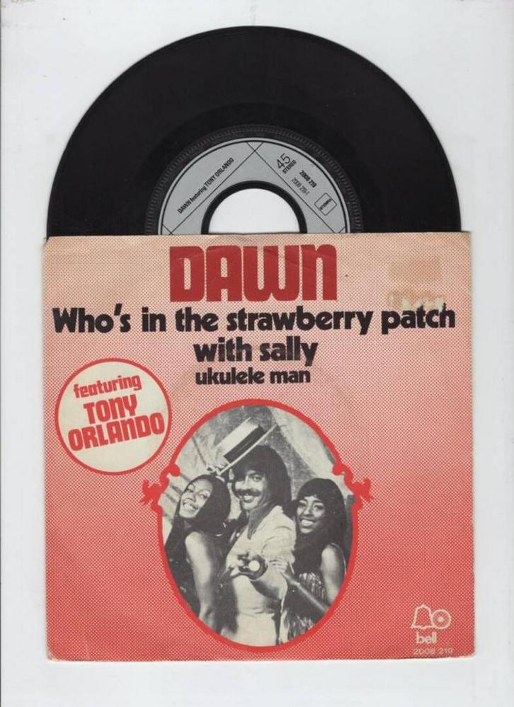 Dawn, Tony Orlando – Whos In The Strawberry Patch With Sall, Cd's en Dvd's, Vinyl Singles, Ophalen of Verzenden