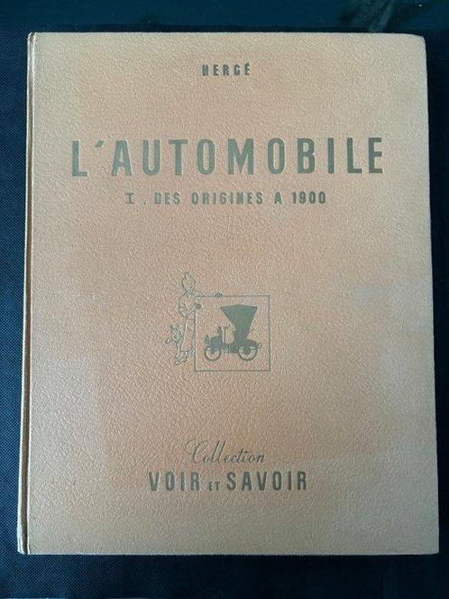 Tintin - Voir et Savoir - LAutomobile - Des Origines à 1900, Boeken, Stripverhalen