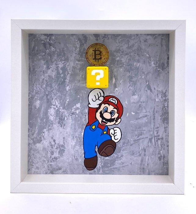 MVR - SuperMario Bitcoin, Antiek en Kunst, Kunst | Schilderijen | Modern
