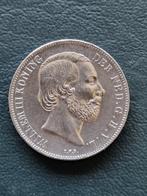 Nederland. Willem III. 1 Gulden 1863 (Zonder minimumprijs), Postzegels en Munten