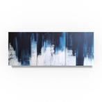 Elena Mosurak - Indigo blue - Set of 3 paintings, Antiquités & Art, Art | Peinture | Moderne