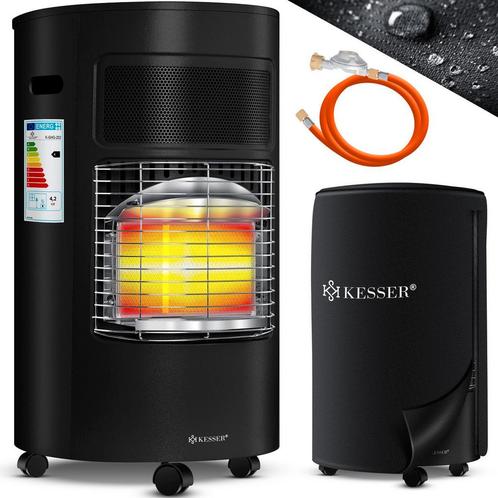 KESSER® Gaskachel Keramisch - 4200W - Terrasverwarmer - Zwar, Huis en Inrichting, Overige Huis en Inrichting, Verzenden