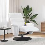 vidaXL Massage Relaxstoel Wit 71 x 98 x 106 cm Kunstleer, Verzenden, Nieuw