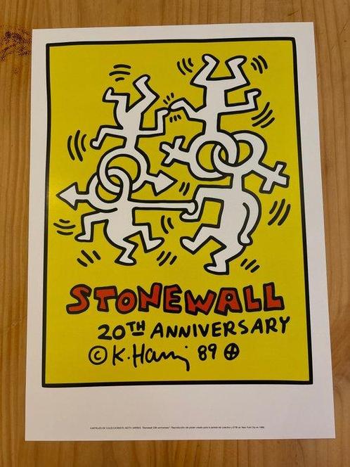 Keith Haring (after) - Stonewall 20th anniversary / 1989, Antiek en Kunst, Kunst | Tekeningen en Fotografie