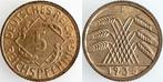 5 Reichspfennig Duitsland 5 Pfennig 1935e stgl fein ! lei..., Verzenden