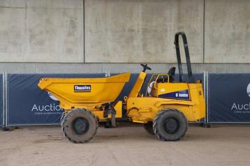 Veiling: Dumper Thwaites 6 tonne Diesel 2002, Articles professionnels, Ophalen