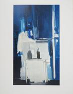 Nicolas de Staël (1914-1955) - Coin datelier, fond bleu