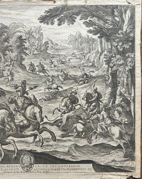 Antonio Tempesta (1555–1630), Giovanni Giacomo de Rossi -, Antiek en Kunst, Antiek | Overige Antiek